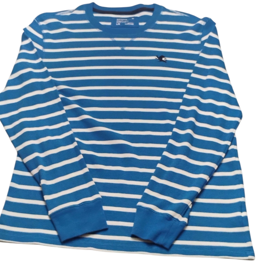 Blue Striped Men's Shirt